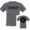 Bay Area Thrash Blackout Testament Maglietta Band 100% Cotone T-shirt Grafica Uomo Donna Estate Streetwear Top