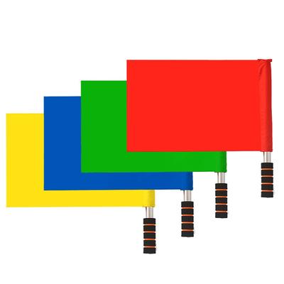 Competition Specific Soccer Referee Flag Professional Issuing Flags New Linesman Flags