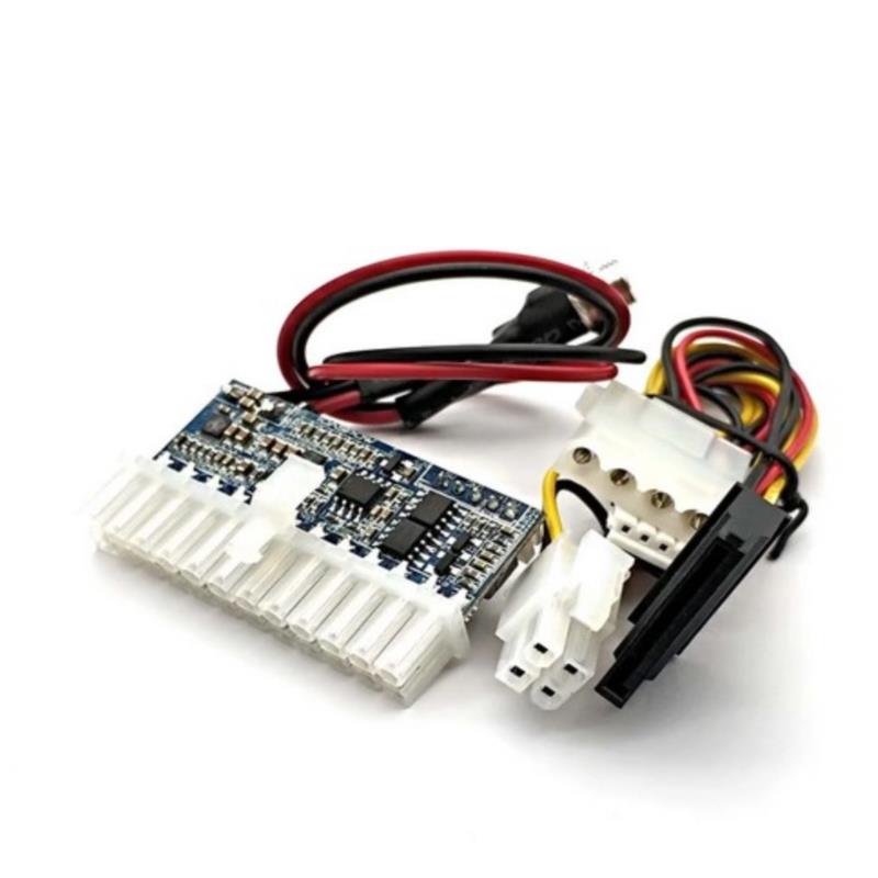 12V 24Pin Mini Picopsu Dc-Atx Módulo de Alimentação Acessórios Fonte de Alimentação Ferramenta de Alta Potência