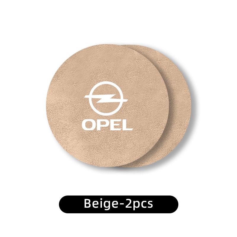 2PCS Car Coaster Cup Holder Anti-slip Accessories For Opel Antara Zafira Meriva Mokka Grandland Ampera Vivaro Corsa Astra