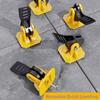 50Pcs Press Type Universal Leveling Spacers Reusable Floor Leveling Tools  Stable Tile Installation