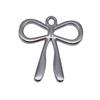 Pendants Bow With Crown Charms For Princess Themed Jewelry Making Alloy