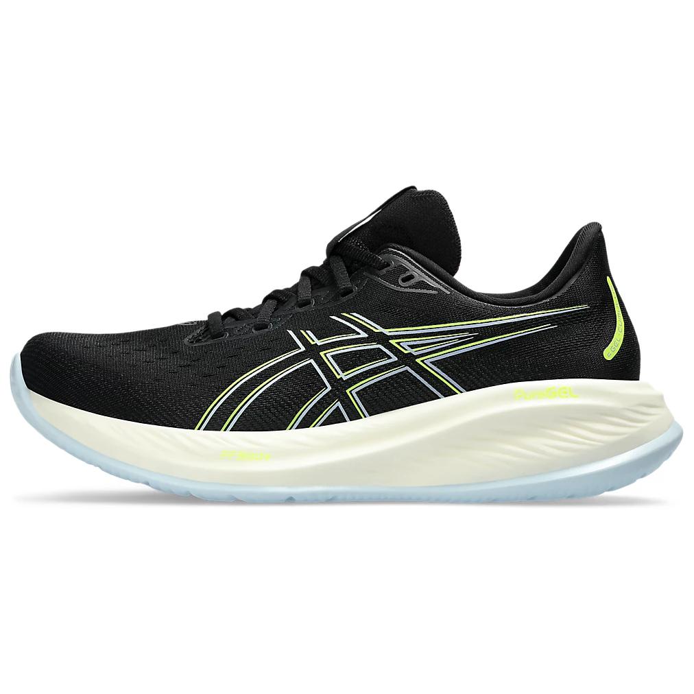 

ASICS Gel-Cumulus 26 Men Black Safety Yellow Running Shoes 1011B792-006 EU 46