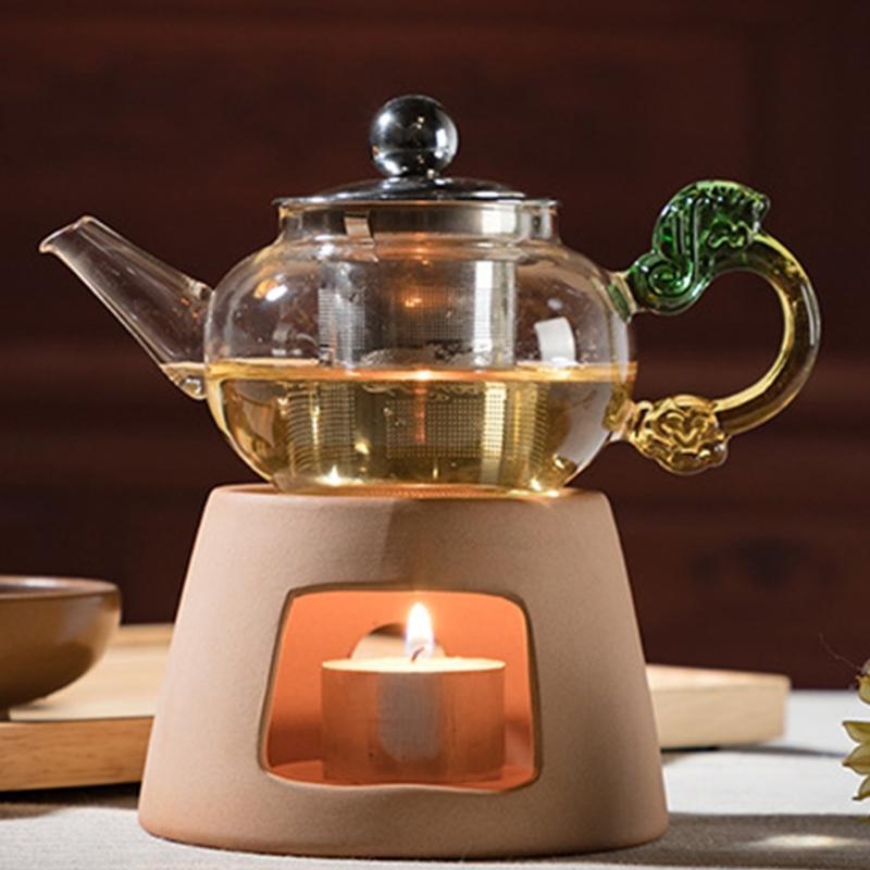 Ceramics Aromatherapies Burners Diffuser Candle Stand Teas Heater Teapot Warmer For Home Use And Flavor Preservations
