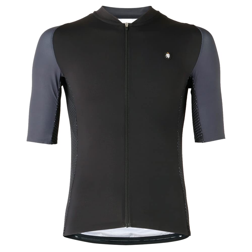 Lion De Capelmuur Advance 3 Cycling Unisex Race Fit Short Sleeve Size XS Jersey, Jersey, Black,