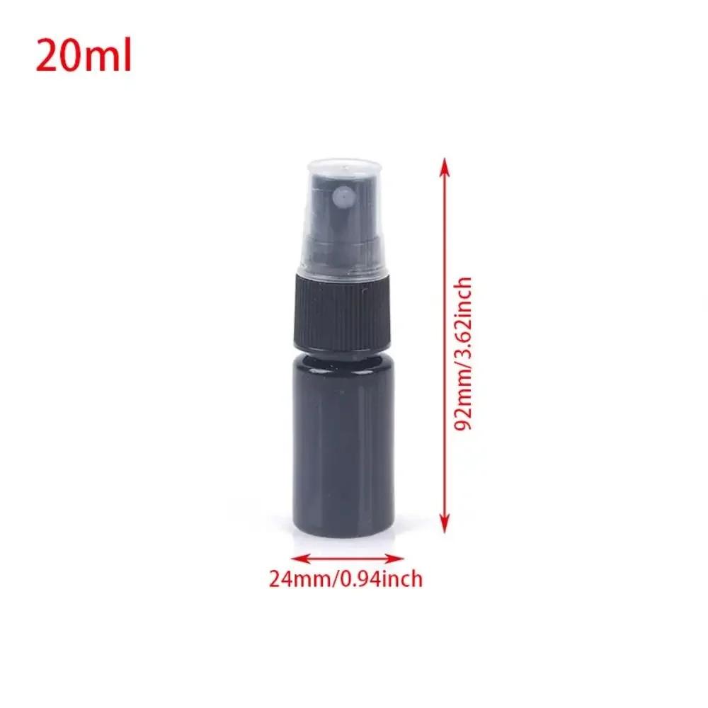 1 Stück Parfüm Kosmetik Gesicht Feuchtigkeit Nachfüllbare Sprühflasche 20305060100ml Schwarz Leer Kleine Gießkanne Reisezubehör