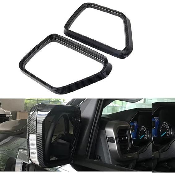 Exterior Door Handles Molding Cover Trim 4PCS Black Car Decoration Accessories for Ford F150 F-150 2021 2022 2023 2024