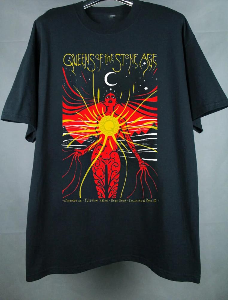 

SALE Queens of the Stone Age Rock Tour T Shirt Full Size S-5XL Unisex T-Shirt XL