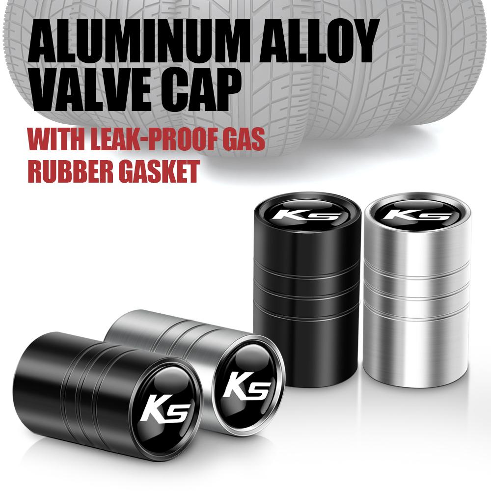 4Pcs Metal Car Wheel Tire Valve Cap Tyre Rim Stem Cover For KIA Sportage Ceed Sorento Cerato Optima Picanto Rio Soul Accessories