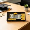 2026 Graduation Money Holder Wooden Cash Gift Holder Class of 2026 Money Card Envelope Box for High School College University Senior Graduates