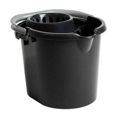 Casa 16L Mop Bucket Midnight Black