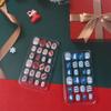 Nails Detachable Christmas Gifts Christmas False Nails Kids Fake Nails DIY Nail Art Decoration