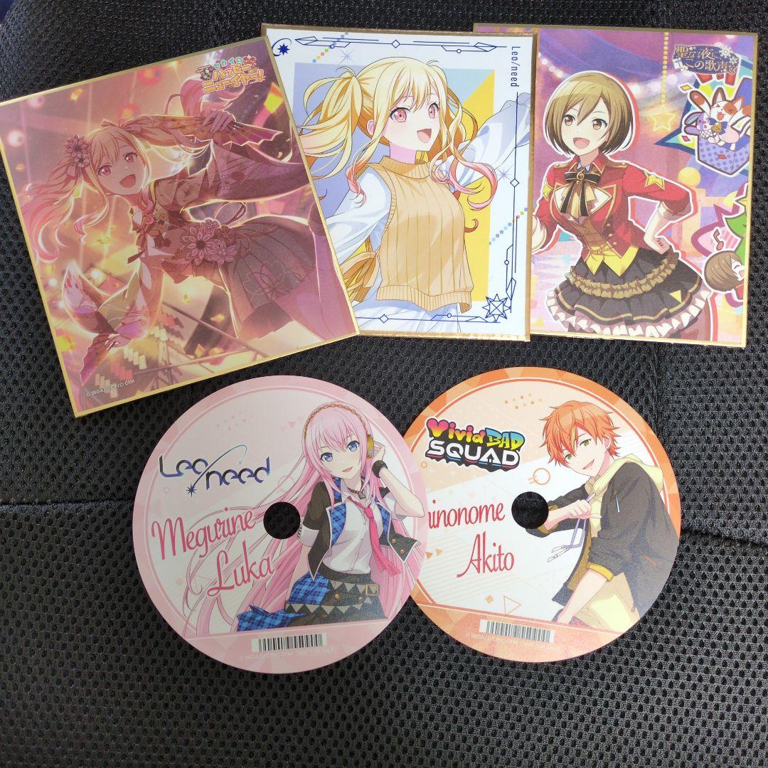 

[БУВШИЙ У ВЖИВАННІ] Project Sekai міні кольоровий папір, 5 бонусних предметів від Animate