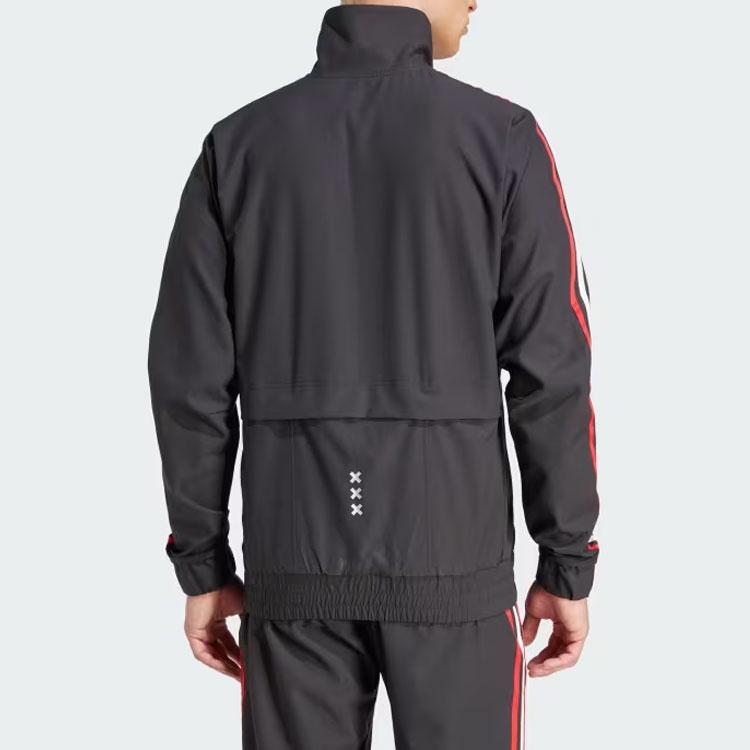 adidas Ajax Amsterdam The Trackstand Graphic Jacket Men Jacket Black IN9079