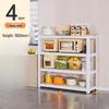 Plastic Log-Style Multi-Layer Kitchen Storage Rack