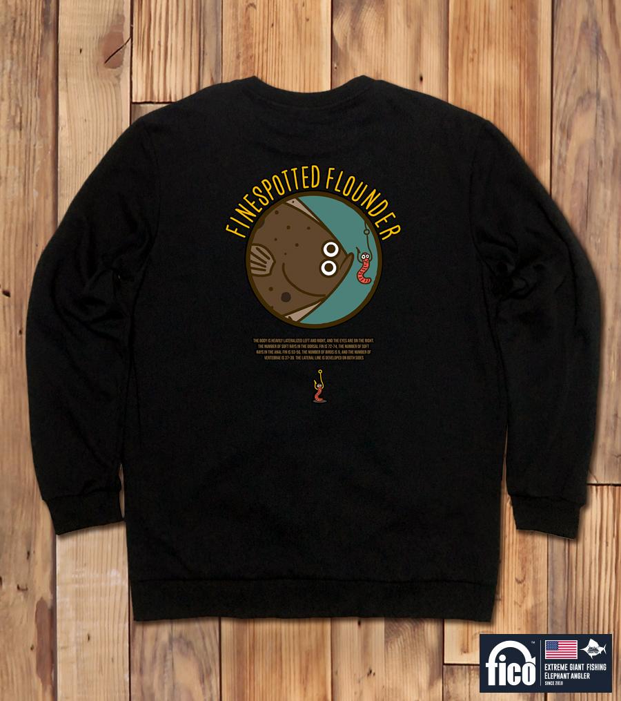 DOLDOL Fico-Mtm-128 Extreme Fishing Pico Season 2 Character Graphic Sweatshirt Long Sleeve