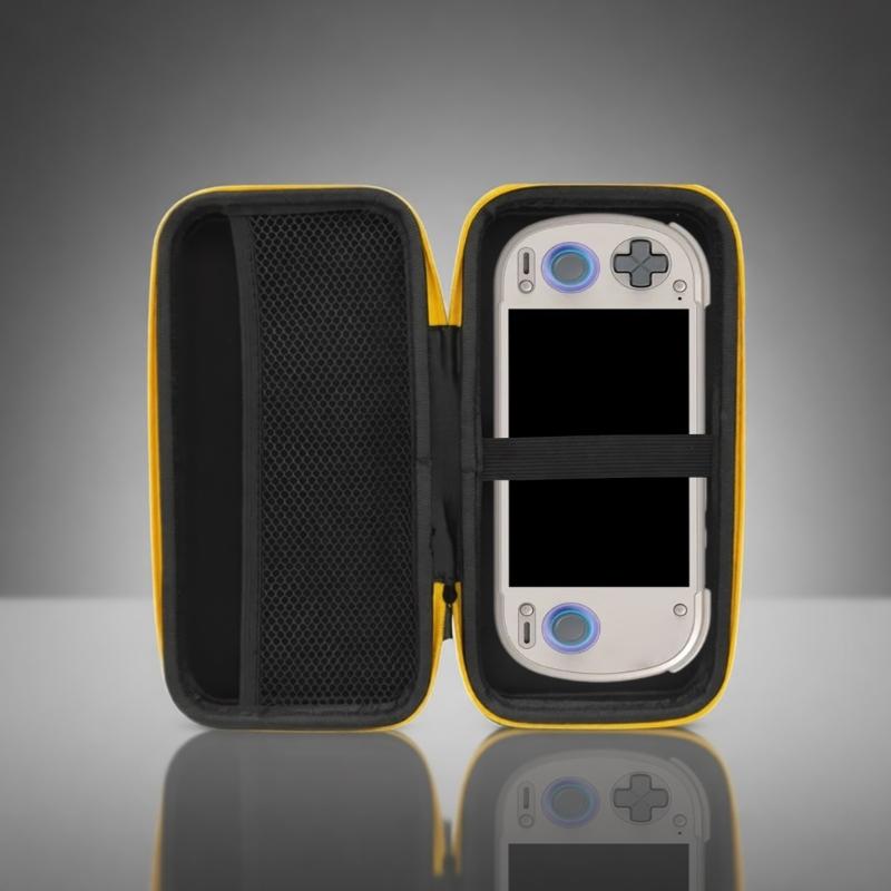 Game Console Bag for Retroid Pocket 6 Protector Case with Mesh Pocket Travel Carrying Pouch Scratchproof Storage Box