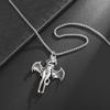 European and American Cartoon Cute Bat Girl Trend Jewelry Necklace Pendant