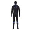 Halloween stage costumes man in black tights cosplay stage cos show costumes