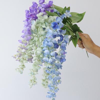 Artificial Hanging Flowers Realistic Fake Flowers Vines Weather Proof Faux Flowers for Hanging Basket Arch Indoor Outdoor Decoration