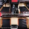 Commercial Vehicle Waterproof Floor Mats - Stain & Mud Resistant, Disposable Felt Mats for Rain & Snow Weather Conditions.