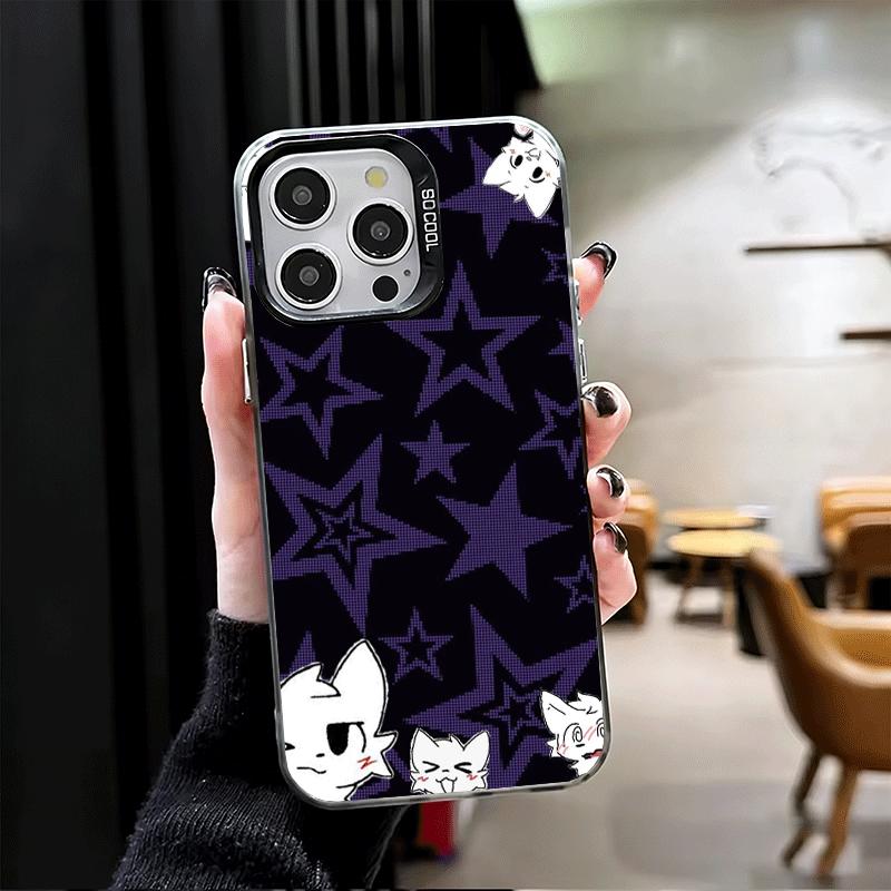 Cute B-Boykisser Catoon Shockproof Phone Case for iPhone 17 Air 16 16E 15 Pro Max 14 Plus 13 Mini 12 Back Cover Anti Fall Fundas