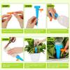 5/6/10/12pcs Watering Spikes Plants Self Watering Planter Insert with Adjustable Drip Valve Auto Vacation Plant Watering Devices