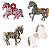 Horse-shaped Brooch, Animal Emblem Pin, Fashionable Accessory for Men and Women, Light Luxury Corsage
