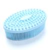 Silicone Body Brush Baby Shower Sponge Dry Massage Bath Towel for Body Bast Silicone Body Scrubber  Back Scrubber