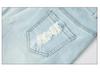 Spring/Summer Women's High-Waisted Wide-Leg Hollow Casual Jeans