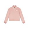 Fila Solid Color Stand Collar Casual Pullover Sweatshirt Women Sweatshirt Sugar-Honey-Pink F11W349204F-PK
