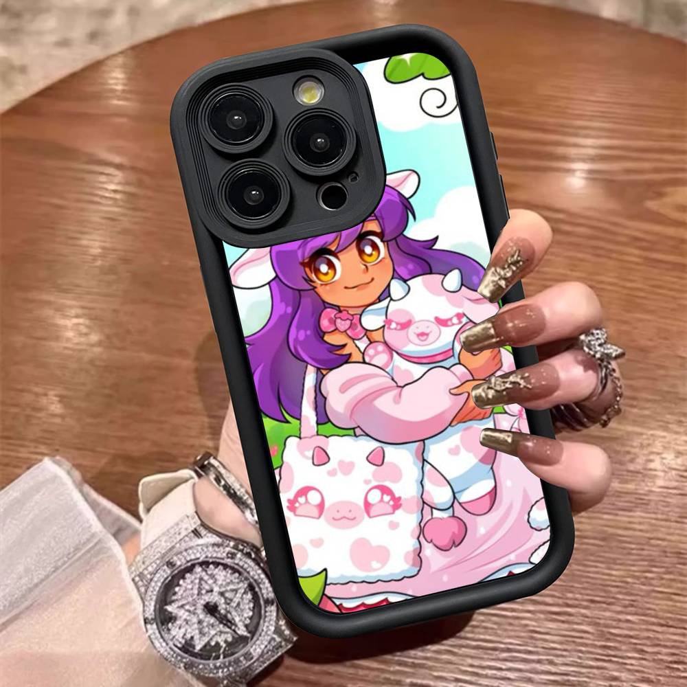 

Aphmau Cute Girl Funny Phone Case For IPhone 17 16 15 14 13 12 11 Pro Max Plus Silicone Shockproof Case iPhone 16