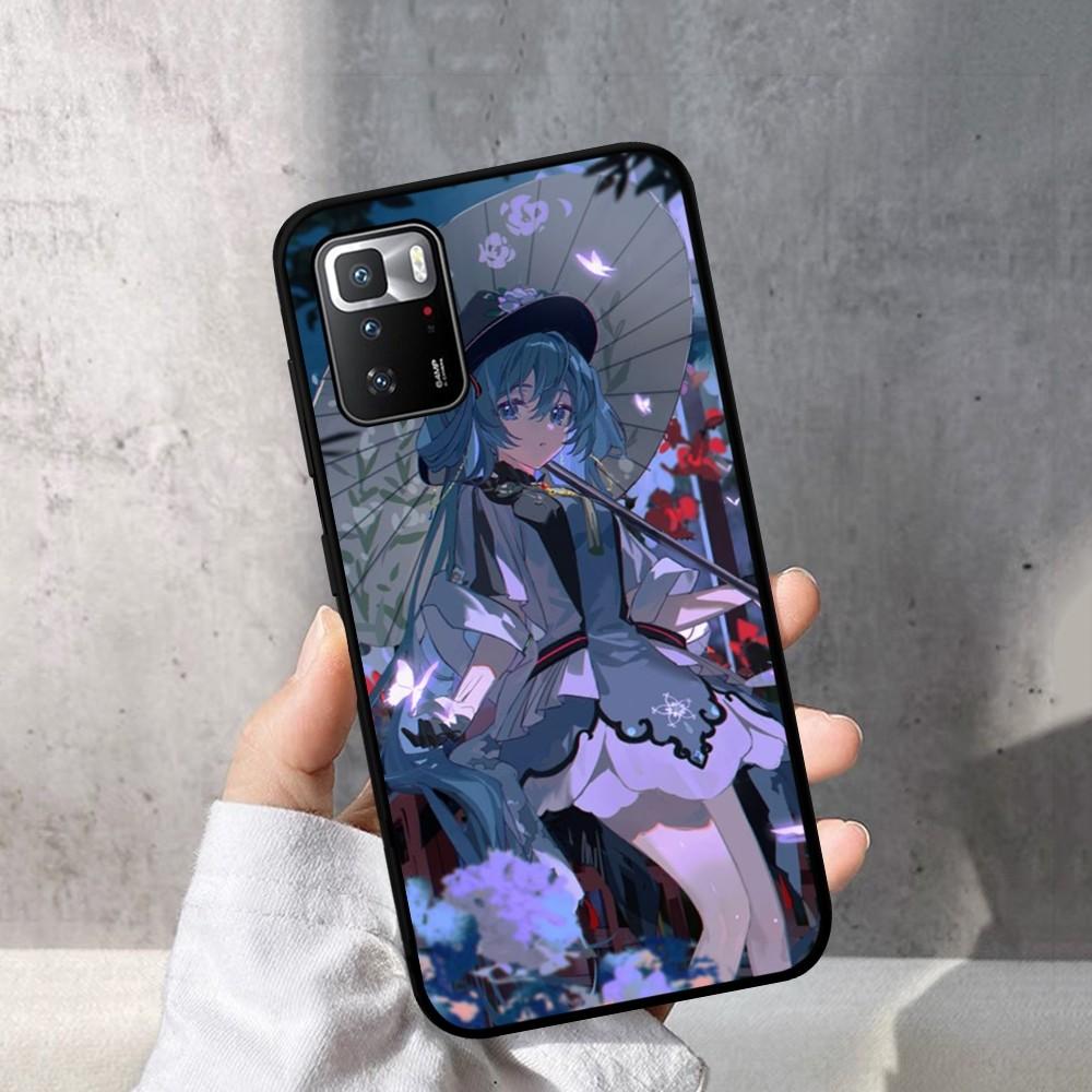 Popular Electronic Singer Hat Sunes Miku Phone Case For Redmi Note 4 X 5 A 7 8 Pro T 9 Pro 9S 10 Pro 11 Pro 11S 11Epro PocoM3pro
