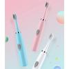 1pc White/Pink Electric Toothbrush Adult Model Soft Bristle Electric Toothbrush Battery Model Family Set Electric Toothbrush