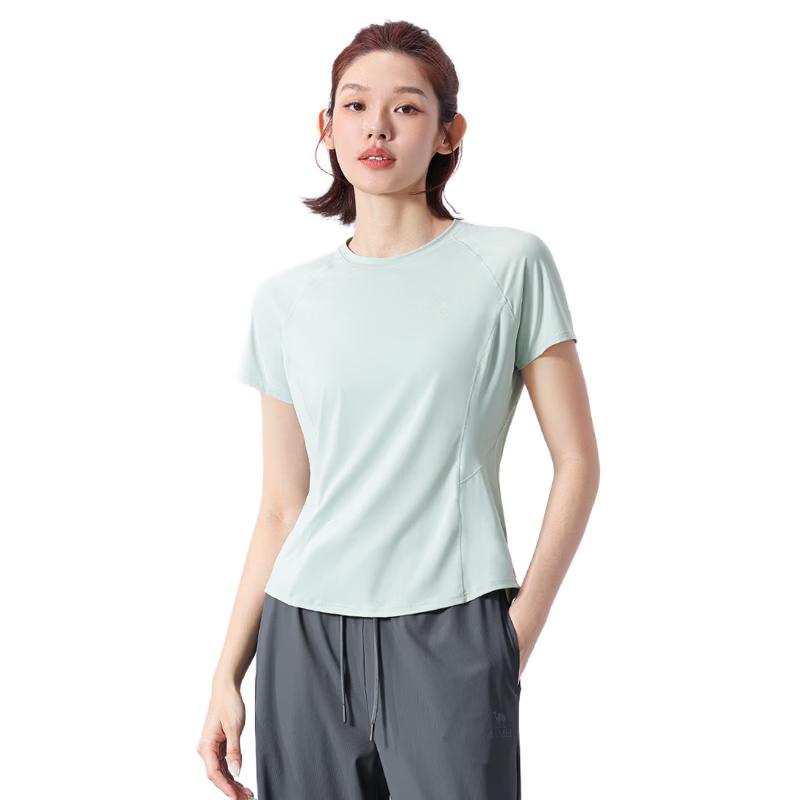 CAMEL Women s Ice-Feel Quick-Dry Running T-Shirt S