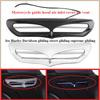 Motorcycle Guide Hood Air Inlet Cover Air Vent with LED Light for Harley Davidson Gliding Street Gliding Supreme Gliding
