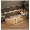 Recinto Casa Cuccia per Cane Animale Domestico Casa Canile Interno Cane Piccolo Orsacchiotto Recinto Porta di Isolamento Con Area Toilette Gabbia