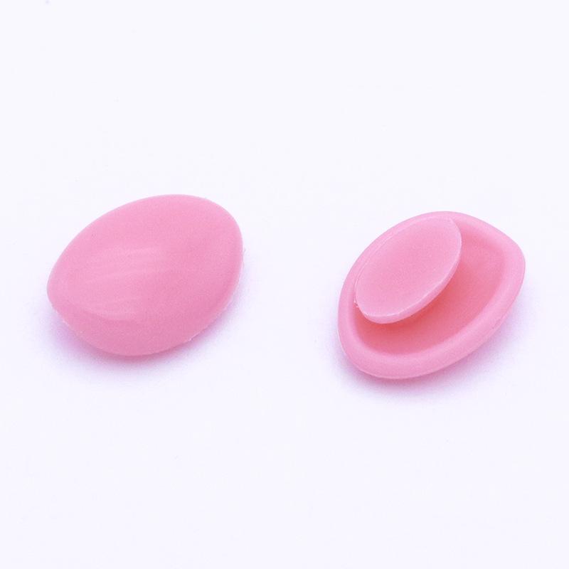 

Детские силиконовые овальные носоупоры конфетных цветов - Противодавление, Супермягкие аксессуары для очков розовый