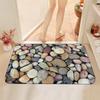 1 יחידה שטיח רצפה בדוגמת אבן לבית, חדר אמבטיה, שטיחים סופגים, שטיחים מונעי החלקה, ציוד לקישוט הבית