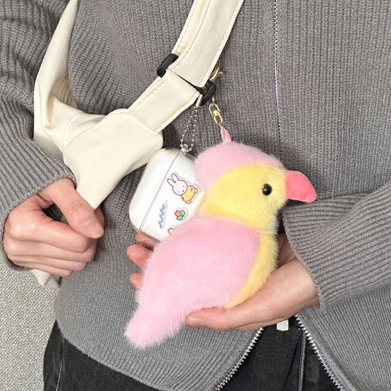 1 Pastel Bird Doll Keychain Pastel Bird Doll Keychain_Random