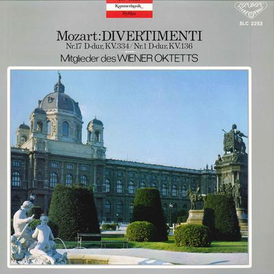LP Record MITGLIEDER DES WIENER OKTETTS Mozart Divertimento No.17 D Major SLC2253 LONDON 1972 Japan Classical Used