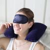 Inflatable Pillow, Travel Neck Support Rest Pillow Portable Lightweight U Shape Pillow with Eye Mask for   Airplane Car Rest
