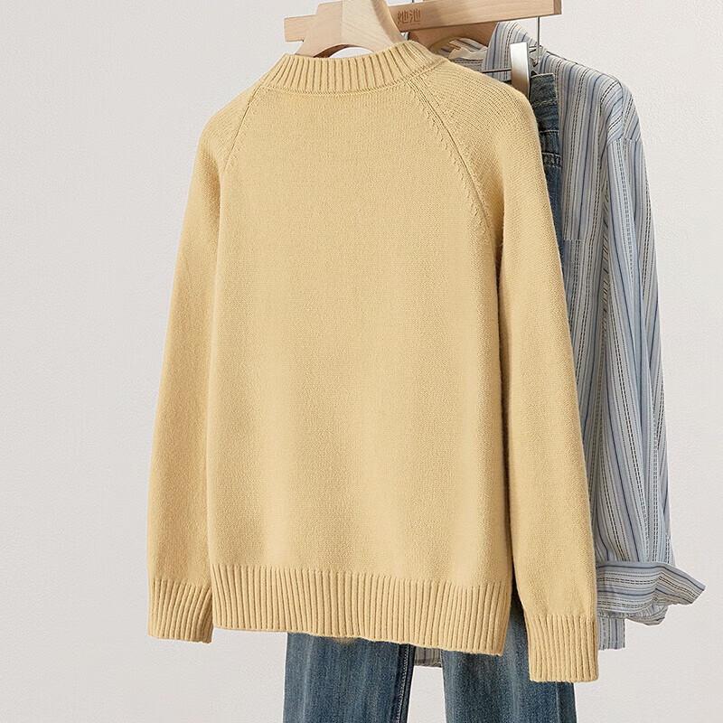 Shechi Women's Cartoon Embroidered Loose Fit Pullover Sweater