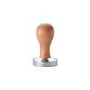 Circle Joy Metal Coffee Tamper Threaded Wooden Handle Tamper Coffee Machine Handle Powder Distributor Coffee Machine Tamper