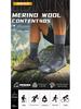 2023 Spring/Summer Thin Merino Wool Breathable Hiking Socks with Towel Bottom