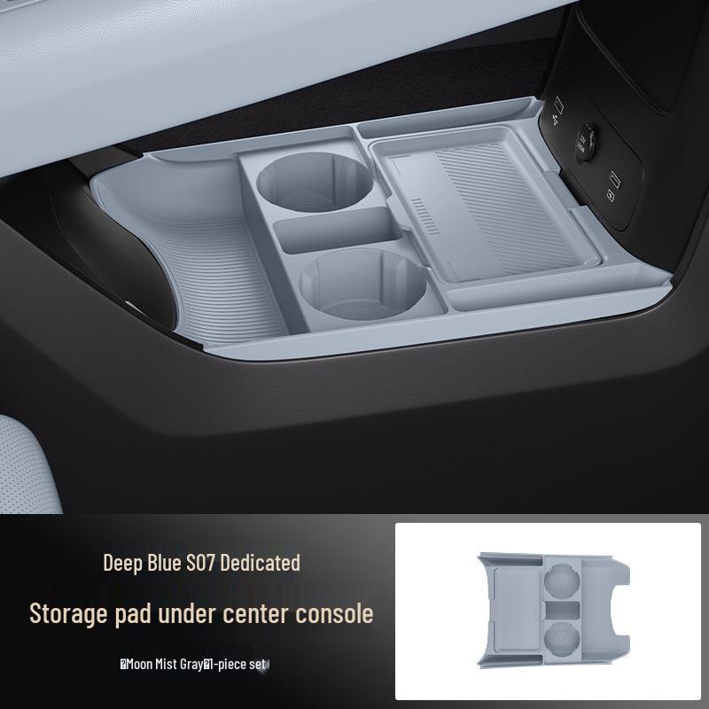 Deep Blue S07 Center Console Lower Storage Box Modification Accessories