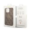 Guess Guhcp15L4Gmgbr Iphone 15 Pro 6.1 Brązowy/Brown Hardcase 4G Big Metal Logo
