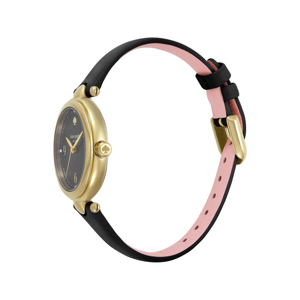 Kate Spade New York Gracie Round KSW1869 Black Women's Watch,