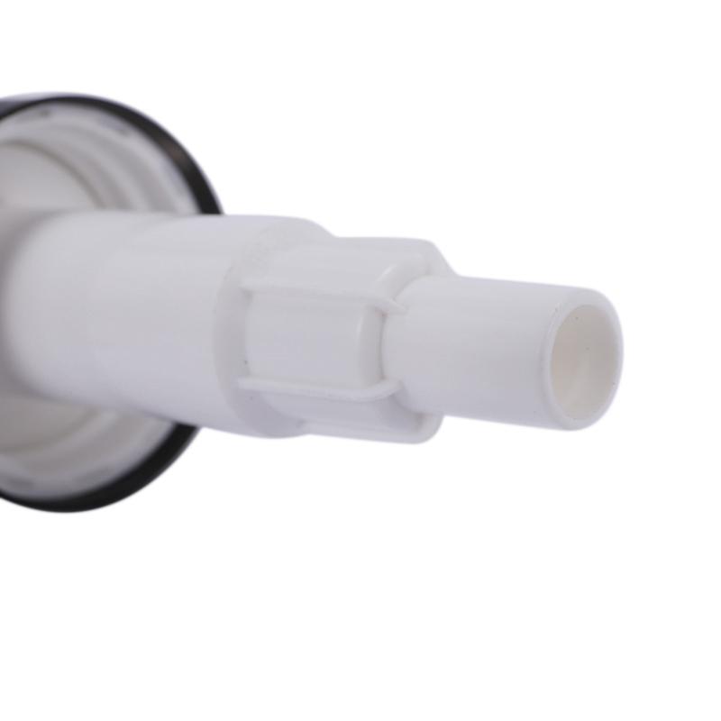 Soap Dispenser Replacement Pump,4Pack Rust-Proof Stainless Steel with Black Metal Coated Pumps Fit Standard 8Oz/16Oz Boston Roun
