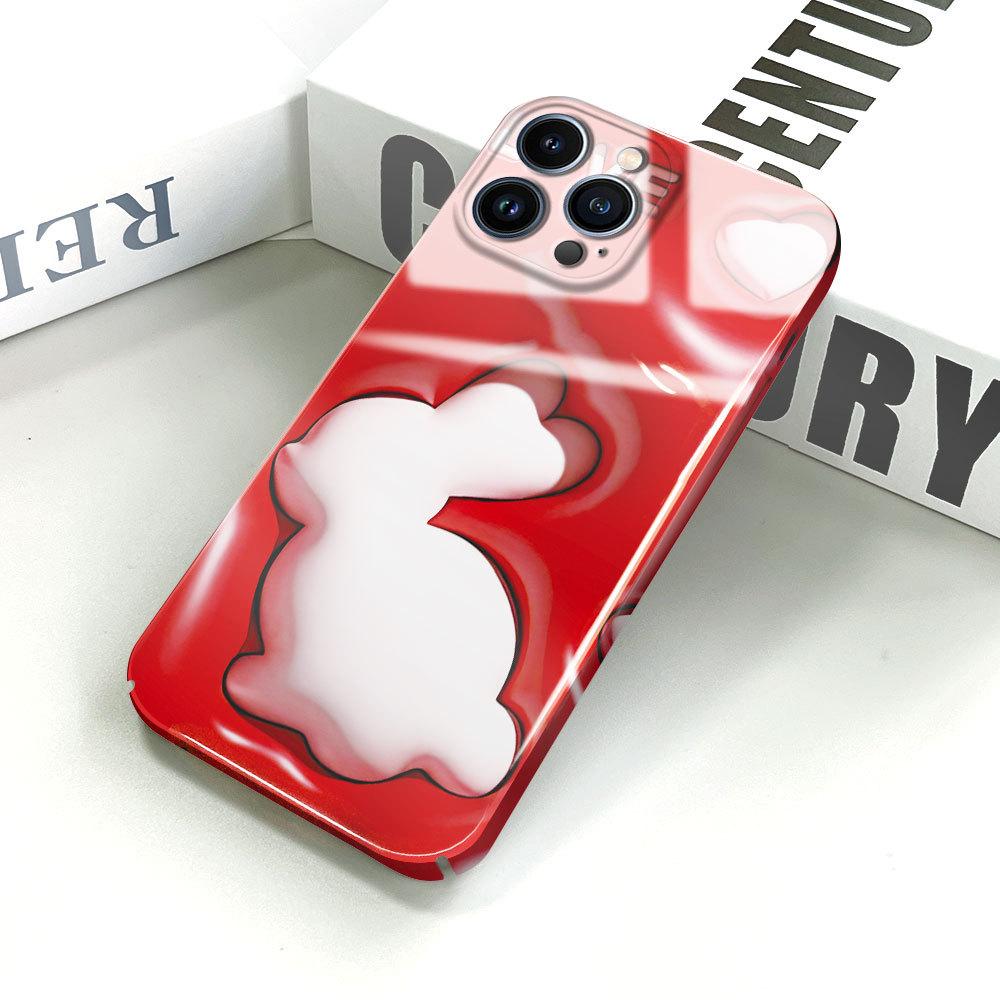 All-inclusive Film Phone Case Cartoon Fashion Design Hard Shell Full Cover Camera Protection Case for iPhone Samsung Xiaomi Poco Redmi Huawei Honor